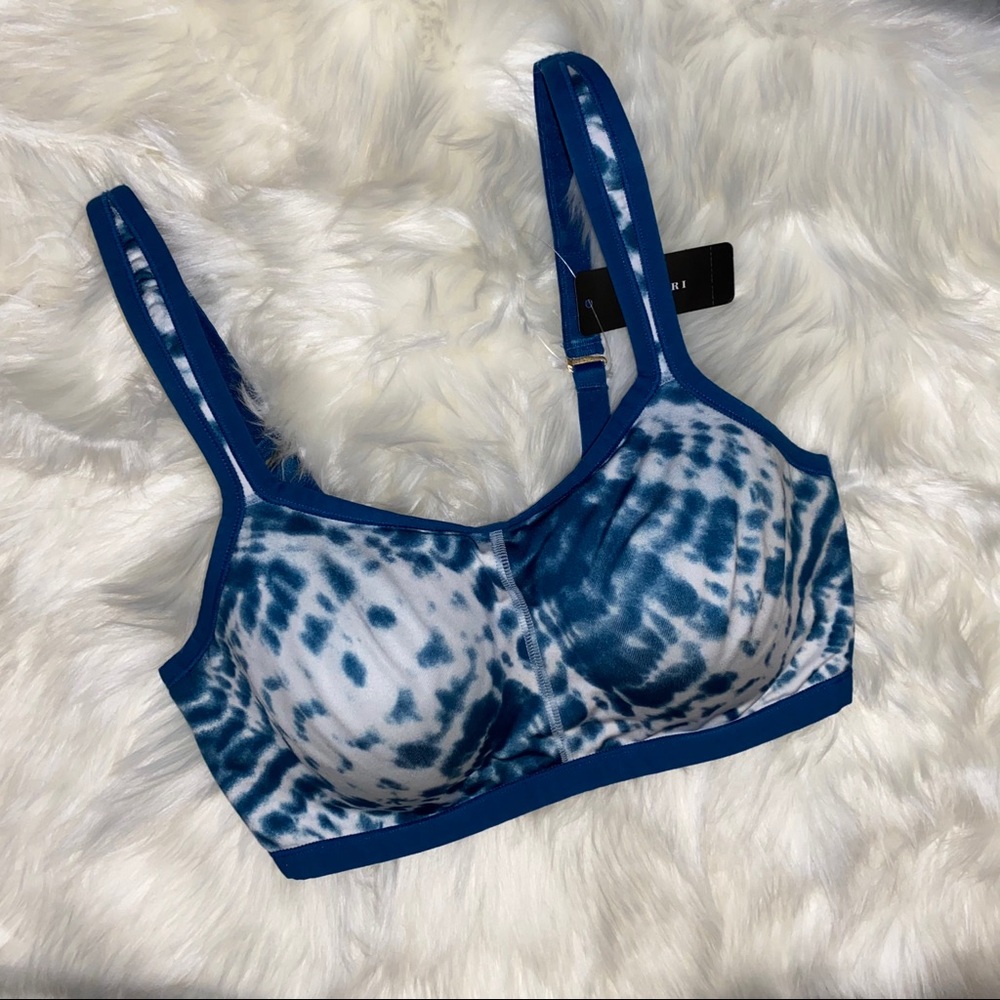 ❌sold❌NWT Natori Blue Tie Dye Yoga Bra